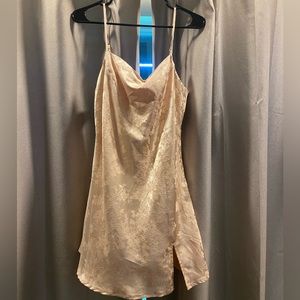 Princess Polly silk mini slip dress